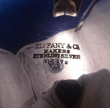 Tiffany and Co Mid-Century Sterling Silver Fruit Bowl with 3 Feet #23379 (#8693)