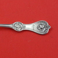 Strawberry by Durgin Sterling Silver 925 Salt Spoon Master 3 3/4" Original