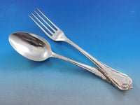 Fleury by Fortunoff Italy Sterling Silver Flatware Set Service Dinner 42 pieces