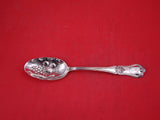 Imperial by Gorham Sterling Silver Berry Spoon Hand Chased Fruit in Bowl 8 5/8"