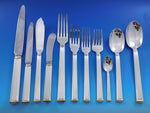 Triade Gold by Christofle France Silverplated Flatware Set Service 138 pc Dinner