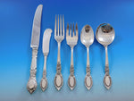 Guildhall by Reed and Barton Sterling Silver Flatware Set 12 Service 76 pieces