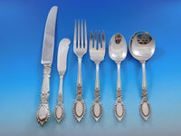 Guildhall by Reed and Barton Sterling Silver Flatware Set 12 Service 76 pieces