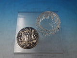 Irian by Wallace Sterling Silver Dresser Jar Art Nouveau #3000 (#6222)