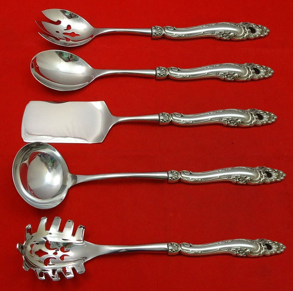 Decor by Gorham Sterling Silver Hostess Serving Set 5pc HH WS Custom Made