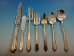 William and Mary by Lunt Sterling Silver Flatware Set 8 Service 56 Pieces