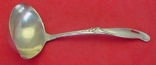 Silver Melody By International Sterling Silver Sauce Ladle 5 1/2"