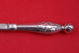 Ornamental #159 By Georg Jensen Sterling Berry Spoon w/ sculptural handle 8 3/4"