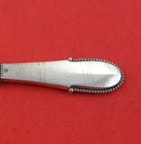 Beaded by Georg Jensen Sterling Silver Luncheon Knife Short Handle 7 5/8"