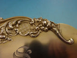Flora by Shiebler Sterling Silver Ice Cream Server Gold Washed HH All Sterling