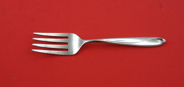 Silver Sculpture by Reed and Barton Sterling Silver Baby Fork  4 1/2"