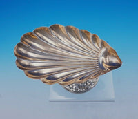 Durgin-Gorham Sterling Silver Compote Pair Raised Shell Bowl and Dolphin (#3552)