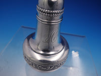 Saint Cloud by Gorham Sterling Silver 3 Piece Salt Pepper & Spoon Set (#4107)