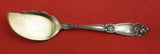 Fleur de Lis by Alvin Sterling Silver Jelly Server light gold wash 6 1/8"