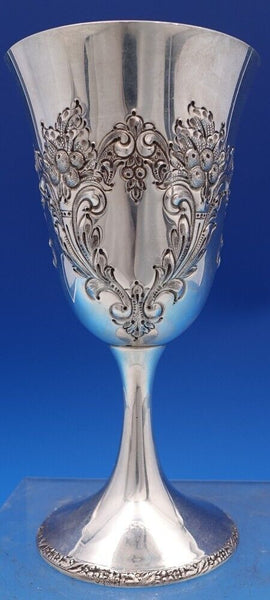 Champlain by Frank Whiting Sterling Silver Goblet Hand Chased 44 6 1/2" #4350-2