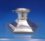 James Deakin and Sons English Estate Sterling Silver Inkwell 6-Sided Base #7284