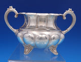 Norwegian .830 Silver Coffee Set 3pc Coffee Sugar Creamer #854 (#8065) Lovely!