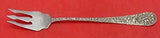 Rose by Stieff Sterling Silver Pickle Fork 3-Tine Barbed 5 7/8" Antique