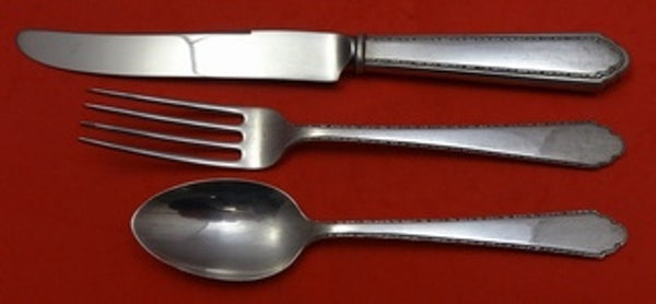 William and Mary by Lunt Sterling Silver Junior Set 3-Piece (Knife, Fork, Spoon)
