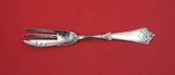 Crete by Knowles & Ladd Coin Silver Pastry Fork 3-tine BC old style 6 1/4"