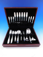 Charlotte by Hans Hansen Sterling Silver Flatware Set Service 41 pieces Modern