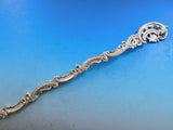 Du Barry Pierced by Durgin Sterling Silver Punch Ladle 14" Serving Heirloom