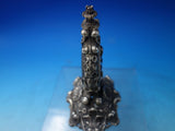 Looping Co. Silverplate 8 Day Alarm Clock C.1920's 5 1/4" x 4" (#6161)