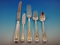 Benjamin Ben Franklin by Towle Sterling Silver Flatware Set Service Dinner 63 pc