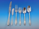 Lady Claire by Stieff Sterling Silver Flatware Set for 6 Service 36 pieces