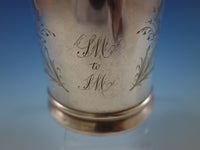Whiting Sterling Silver Baby Child's Cup Mug Brite-Cut #190A