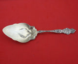Irian by Wallace Sterling Silver Pie Server Light Gold Wash All Sterling 9 3/4"