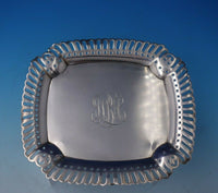 Tiffany and Co Sterling Silver Business Card Tray with Ball Feet 7" x 6" (#5089)