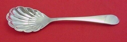 Pointed Antique Reed Barton Dominick Haff Sterling Sugar Spoon Shell 6 1/2"