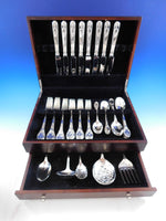 Chateau by Carrs English Sterling Silver Flatware Set for 8 Service 45 pc Dinner