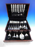 Chateau by Carrs English Sterling Silver Flatware Set for 8 Service 45 pc Dinner