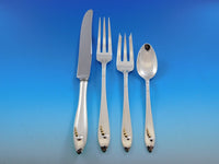 Golden Caviar by Black Starr & Gorham Sterling Silver Flatware Set Service 99 pc