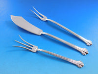 Silver Plumes by Towle Sterling Silver Flatware Set for 8 Service 49 pcs Dinner