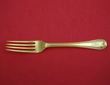 Theaded Vermeil by Francis Higgins English Sterling Silver Regular Fork 6 3/4"