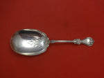Duke of York by Whiting Sterling Silver Berry Spoon Wide 9 1/2" Serving