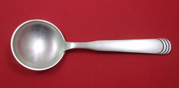 Ripple aka Arvesolv #15 by Hans Hansen Danish Sterling Silver Cream Soup Spoon