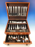 Sovereign Old by Gorham Sterling Silver Flatware Set 103 Pieces Stylized Acorn
