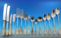 Marie Antoinette by Alvin Sterling Silver Flatware Set Service 201 pcs Mono P