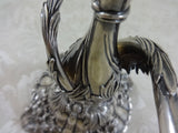 Chrysanthemum by Tiffany and Co Sterling Silver Candelabra Pair 3-Light (#0140)