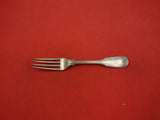 Fiddle Thread by Marquand & Company Coin Silver Regular Fork 6 5/8"