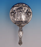 Irian by Wallace Sterling Silver Hand Mirror #3000 10" Pat. 1903 (#9104)