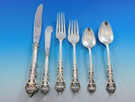 Masterpiece by International Sterling Flatware Set Service 52 pieces