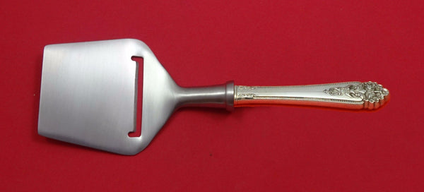 Queen's Lace by International Sterling Silver Cheese Plane w/ Flat Blade Custom