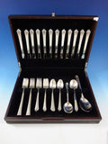 Castle Rose by Royal Crest Sterling Silver Grille Flatware Set 12 Service 62 Pcs