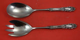 Grand Duchess by Towle Sterling Silver Salad Serving Set 2 Piece HHWS 11 3/4"