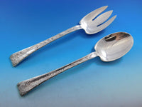 Lap Over Edge by Tiffany and Co Sterling Silver Flatware Set Service Acid Etched